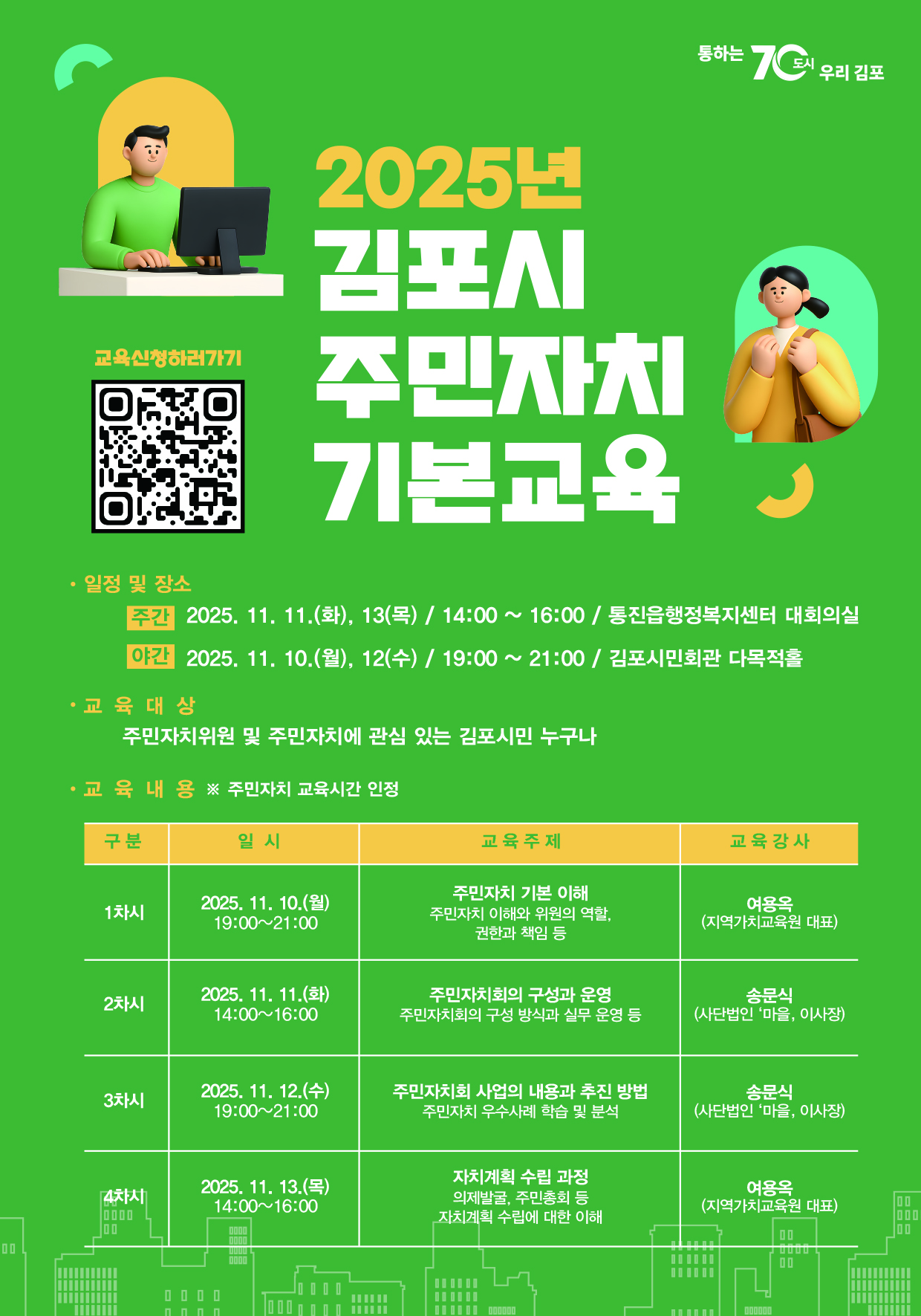 2026년 김포시 주민자치 기본교육 이미지 1