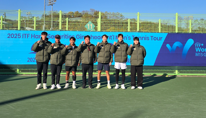 김포시청 테니스팀, 국제대회서 금·동메달 이미지