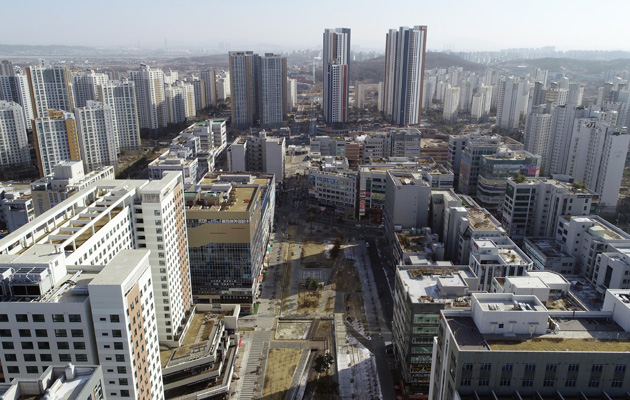 구래동 전경